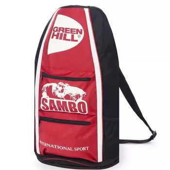 Спортивная сумка-тубус Green Hill Самбо, Красная Green Hill