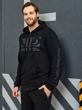 Спортивный костюм мужской повседневный G.P.D черный