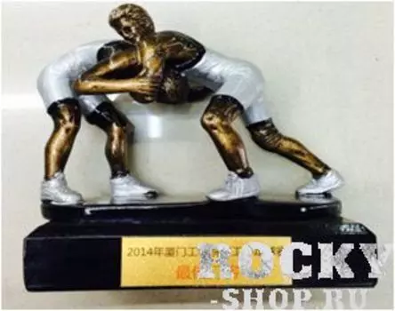 Статуэтка борцы в серебристых трико, 16*8*16см Green Hill