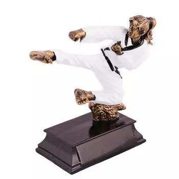 Статуэтка каратистка, 10*5*12см Green Hill