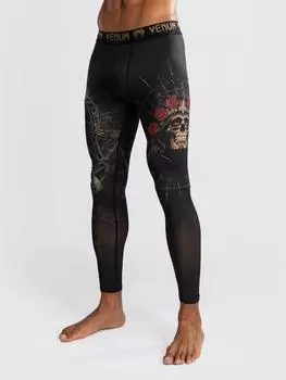 Тайтсы Santa Muerte 5.0 Deep Black/Gold