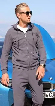 Толстовка мужская Under Ground серый