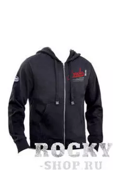 Толстовка с капюшоном judo (с молнией), Черный Green Hill