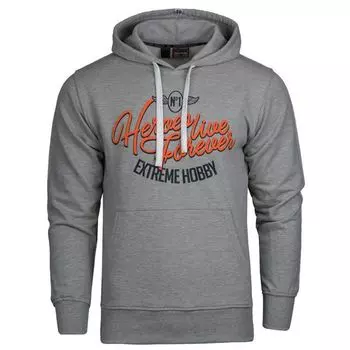 Толстовка с капюшоном nbr one (серый)