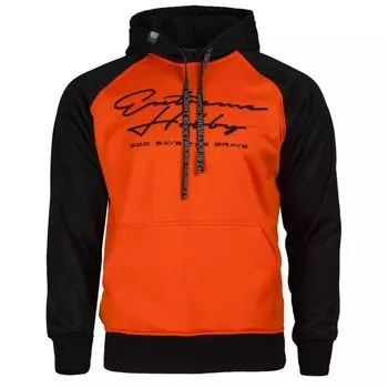 Толстовка с капюшоном no excuses, оранжевый Extreme Hobby