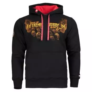 Толстовка с капюшоном santa muerte, черный Extreme Hobby