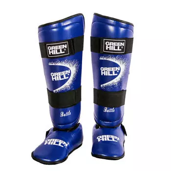 Защита голень + стопа batle, Синий