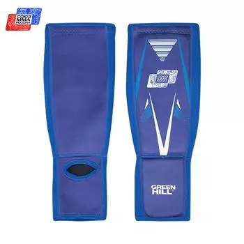 Защита голени и стопы союз мма синий