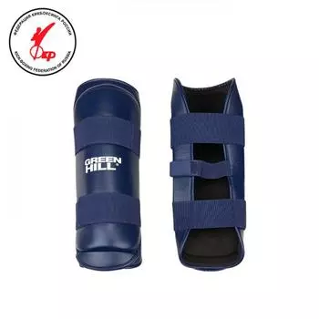 защита голени синий