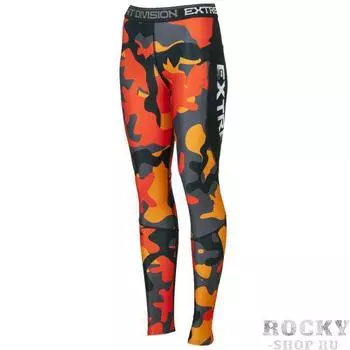 Женские компрессионные штаны Workout Orange