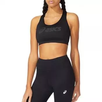 Женский топ-бра Asics 2012c573 001 core Asics logo bra Asics