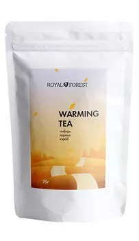 Черный чай Royal Forest с имбирем и корицей, 75 гр
