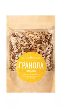 Ореховая гранола Royal Forest, 350 гр