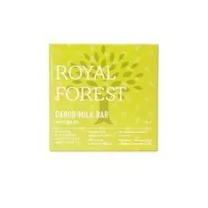 Шоколад из кэроба Royal Forest с миндалем, 75 гр