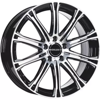 Диск 7x17 5x114.3 ET40.0 D72.5 Borbet CW 1