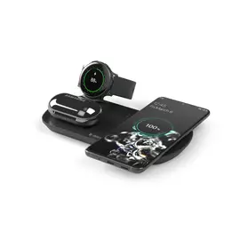 Беспроводное ЗУ Deppa 3в1 24011 - Чёрный