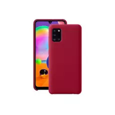 Чехол Deppa Liquid Silicone Case для Galaxy A31, красный