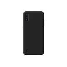Чехол Deppa Liquid Silicone Case для Galaxy A01, чёрный