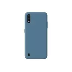 Чехол Deppa Liquid Silicone Case для Galaxy A01, синий