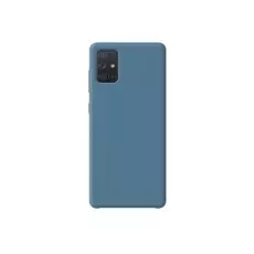 Чехол Deppa Liquid Silicone Case для Galaxy A71, синий