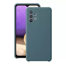 Чехол Deppa Liquid Silicone для Galaxy A32, синий