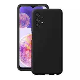 Чехол Deppa Liquid Silicone Pro для Galaxy A13 - Чёрный, Чёрный