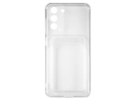 Чехол RedLine iBox Crystal для Galaxy S21 FE с card holder - Прозрачный, Прозрачный