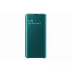 Чехол Samsung Clear View Cover S10, зелёный