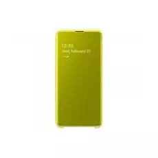 Чехол Samsung Clear View Cover S10e, жёлтый