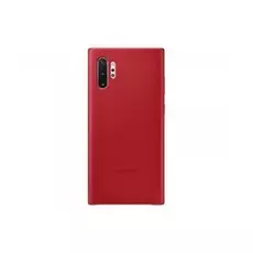 Чехол Samsung Leather Cover Note10+, красный