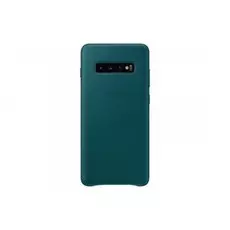Чехол Samsung Leather Cover S10+, зелёный