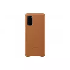 Чехол Samsung Leather Cover S20, коричневый
