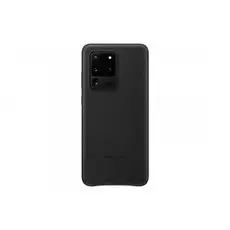 Чехол Samsung Leather Cover S20 Ultra, чёрный