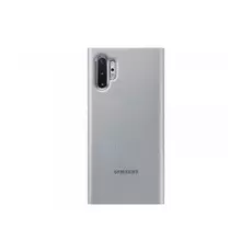 Чехол Samsung LED View Cover Note10+, серебристый