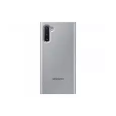 Чехол Samsung LED View Cover Note10, серебристый