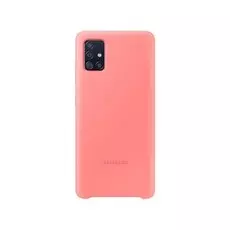 Чехол Samsung Silicone Cover A51, розовый