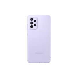 Чехол Samsung Silicone Cover A72, фиолетовый