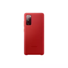 Чехол Samsung Silicone Cover S20 FE, красный