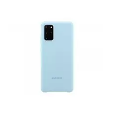Чехол Samsung Silicone Cover S20+, небесно-голубой