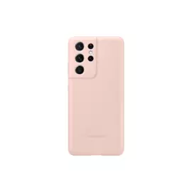 Чехол Samsung Silicone Cover S21 Ultra, розовый
