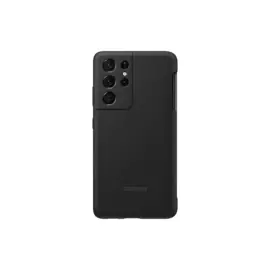 Чехол Samsung Silicone Cover S21 Ultra с пером S Pen, чёрный