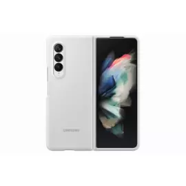 Чехол Samsung Silicone Cover Z Fold3, белый