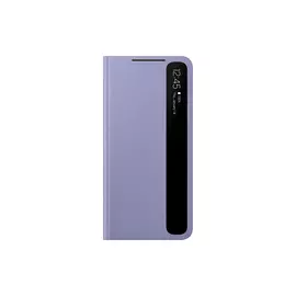 Чехол Samsung Smart Clear View Cover S21, фиолетовый