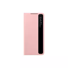 Чехол Samsung Smart Clear View Cover S21+, розовый