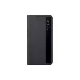 Чехол Samsung Smart Clear View Cover S21 Ultra с пером S Pen, чёрный