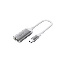 Переходник Deppa HDMI - USB Type-C, 12 см, графит