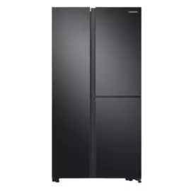 Холодильник Samsung RH62A50F1B4/WT морозильная камера сбоку - Графитовый