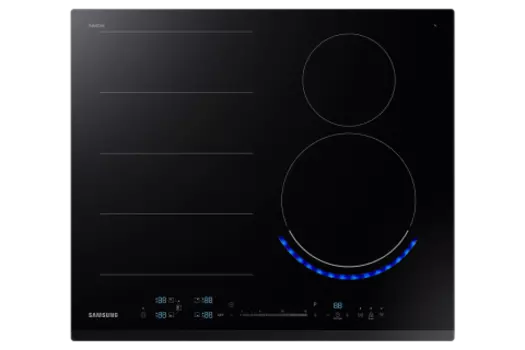 Индукционная панель Samsung NZ64R9777GK с технологией Virtual Flame™ - Чёрный, Чёрный