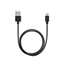 Кабель Deppa USB - microUSB, алюминий/нейлон, 1.2 м, чёрный