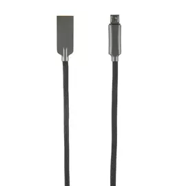 Кабель RedLine USB - microUSB, Zync alloy, 1 м, чёрный